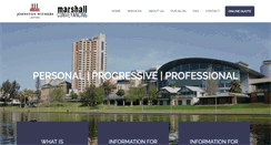 Desktop Screenshot of marshallconveyancing.com.au